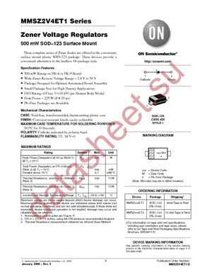 MMSZ15ET1G datasheet  